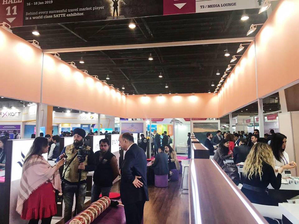 Largest SATTE exhibition dedicated to tourism and travel held at İndia Expo Center [PHOTO]