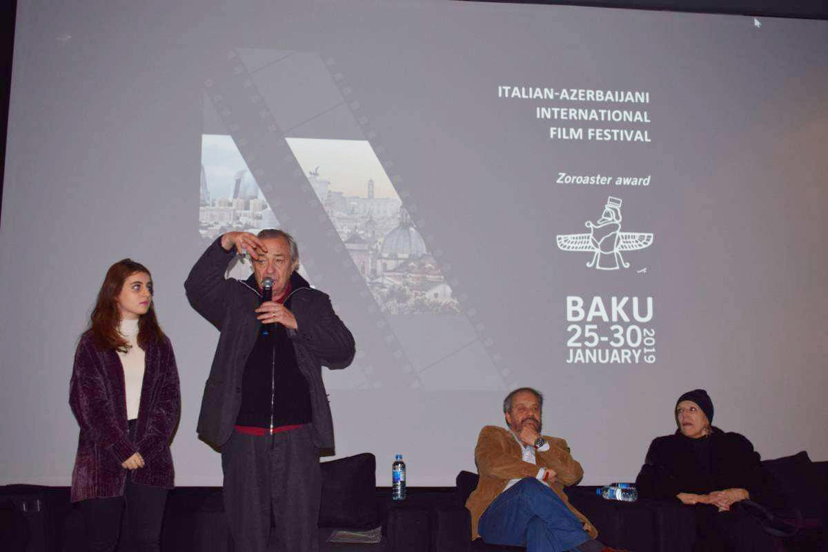 Italian actor held master class in Baku [PHOTO]