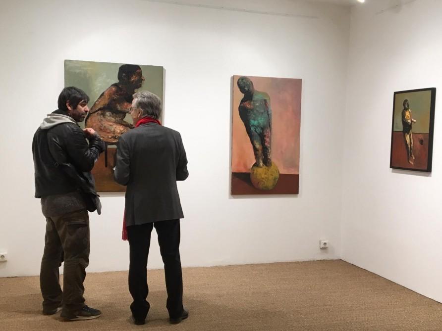 Exhibition of national artist opens in Paris [PHOTO]