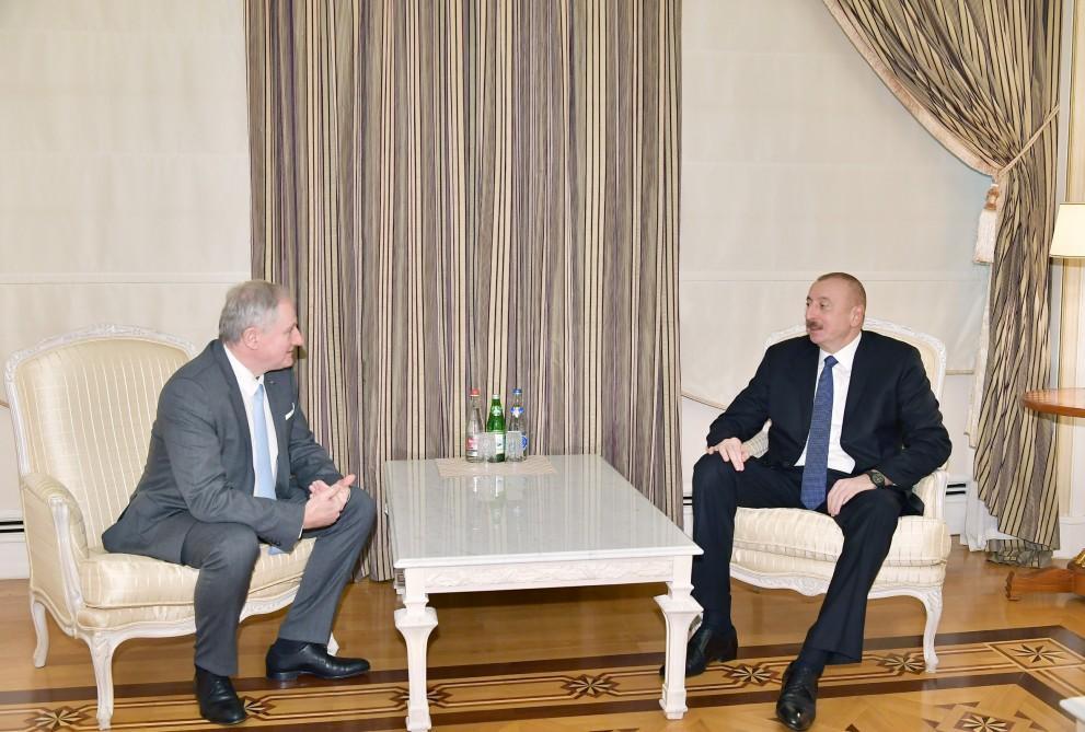 President Aliyev receives IAF executive director [UPDATE]