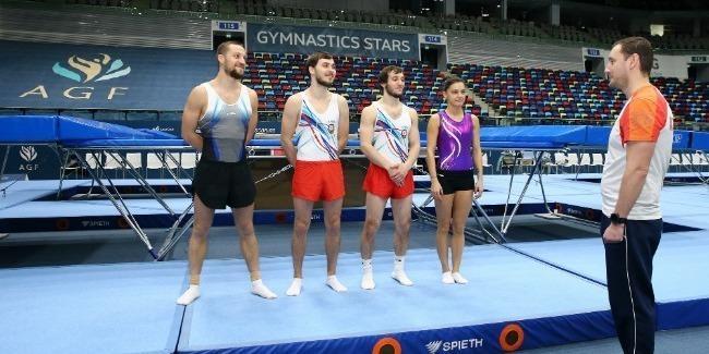 Preparations of Azerbaijani gymnasts for World Cup actively continue [PHOTO]