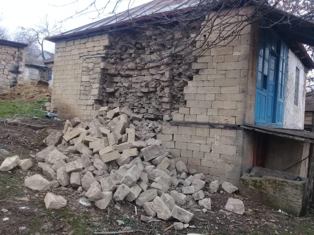 Dozens of houses in emergency state due to quake in Azerbaijan’s Shamakhi