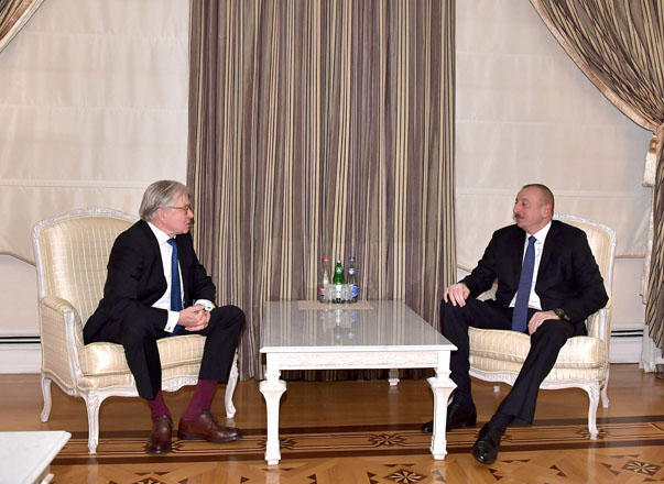 President Aliyev receives chairman of Dutch-Azerbaijan Friendship Group [UPDATE]
