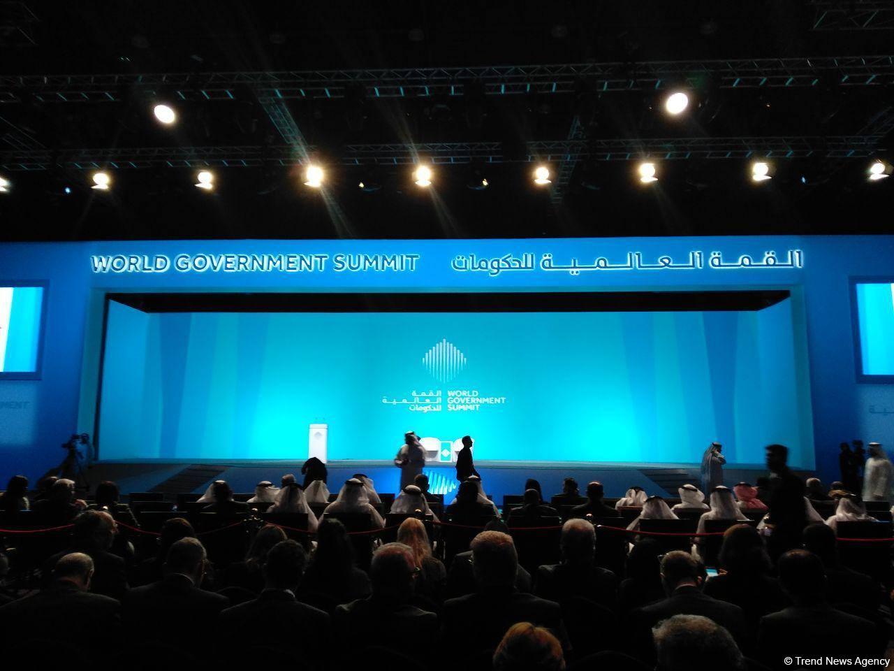 World Gov't Summit opens in Dubai