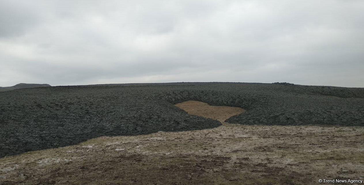 Mud volcano erupted in Shamakhi [PHOTO]