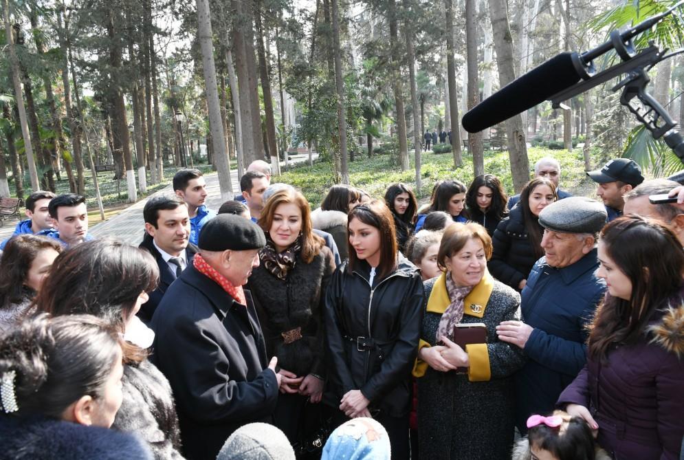 First VP Mehriban Aliyeva arrives in Ganja for visit [UPDATE]