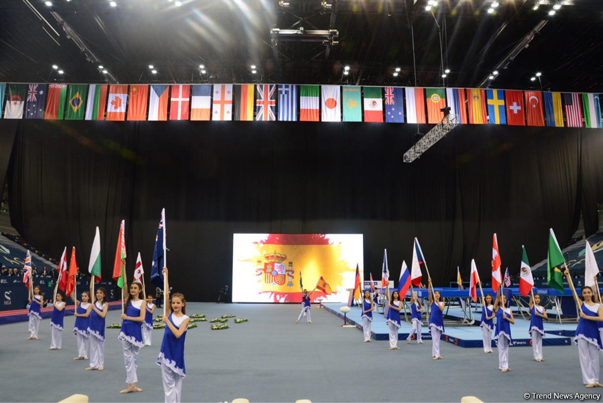 Trampoline & Tumbling World Cup opens at National Gymnastics Arena [PHOTO]