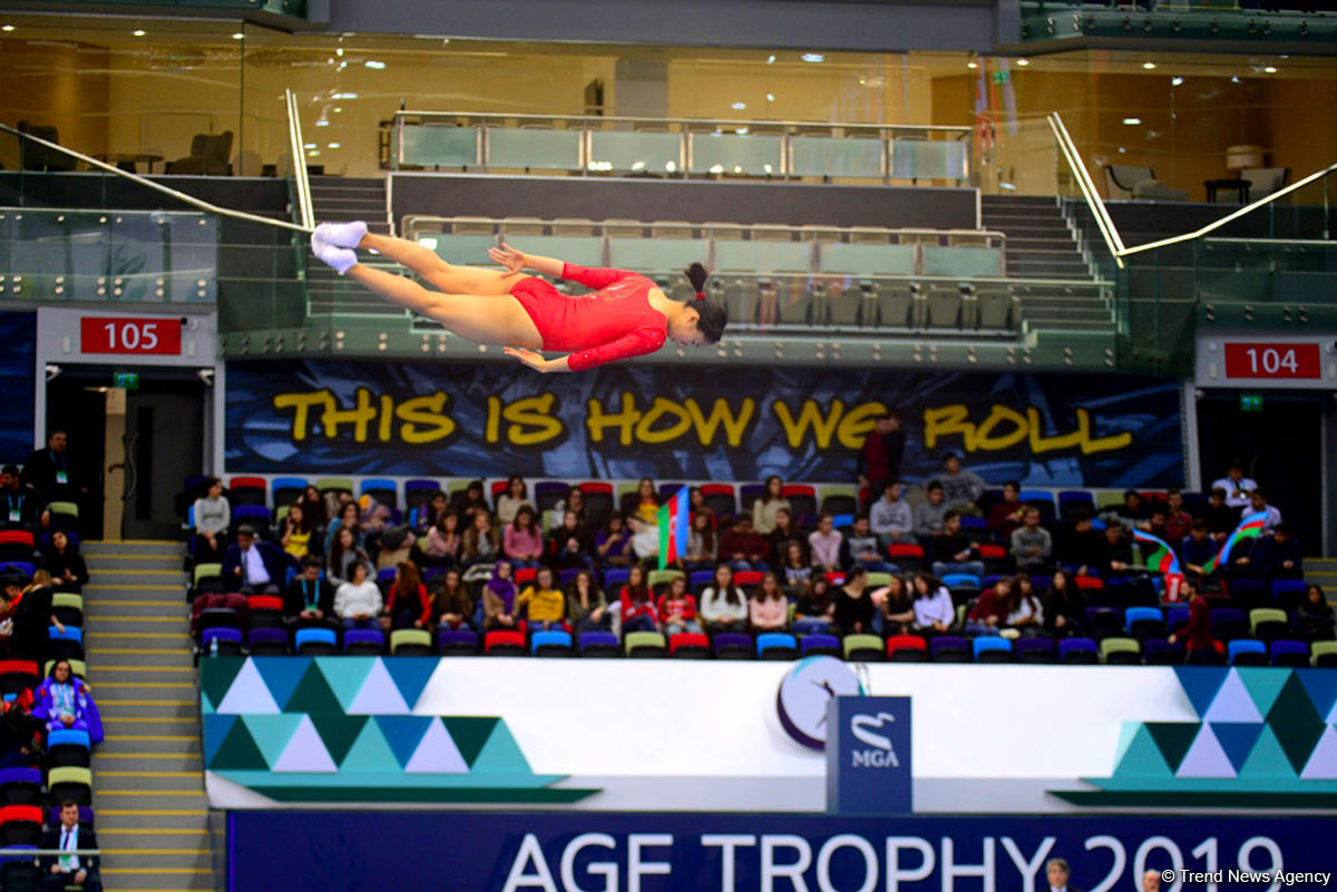 Finalists of trampoline competitions among men, women named in synchronous program