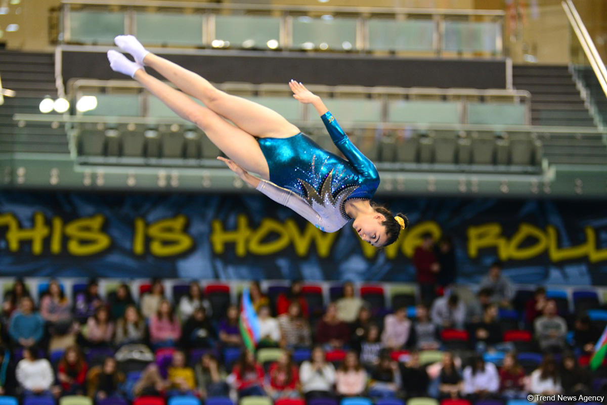 Finalists of trampoline competition among men, women named in individual program