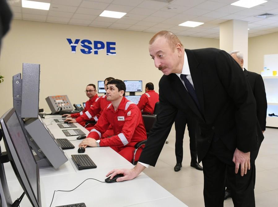 President Ilham Aliyev visits Sumgayit [UPDATE]