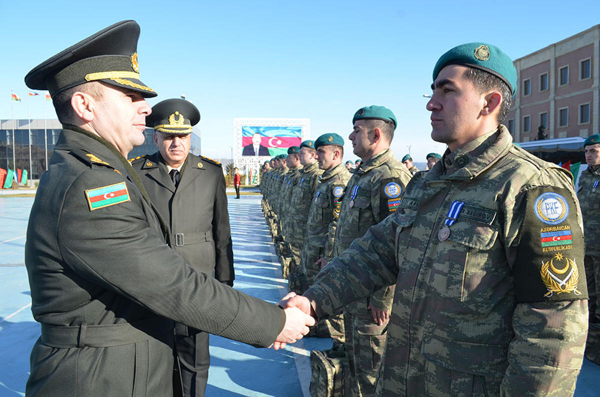 Azerbaijani peacekeepers back from Afghanistan [PHOTO]