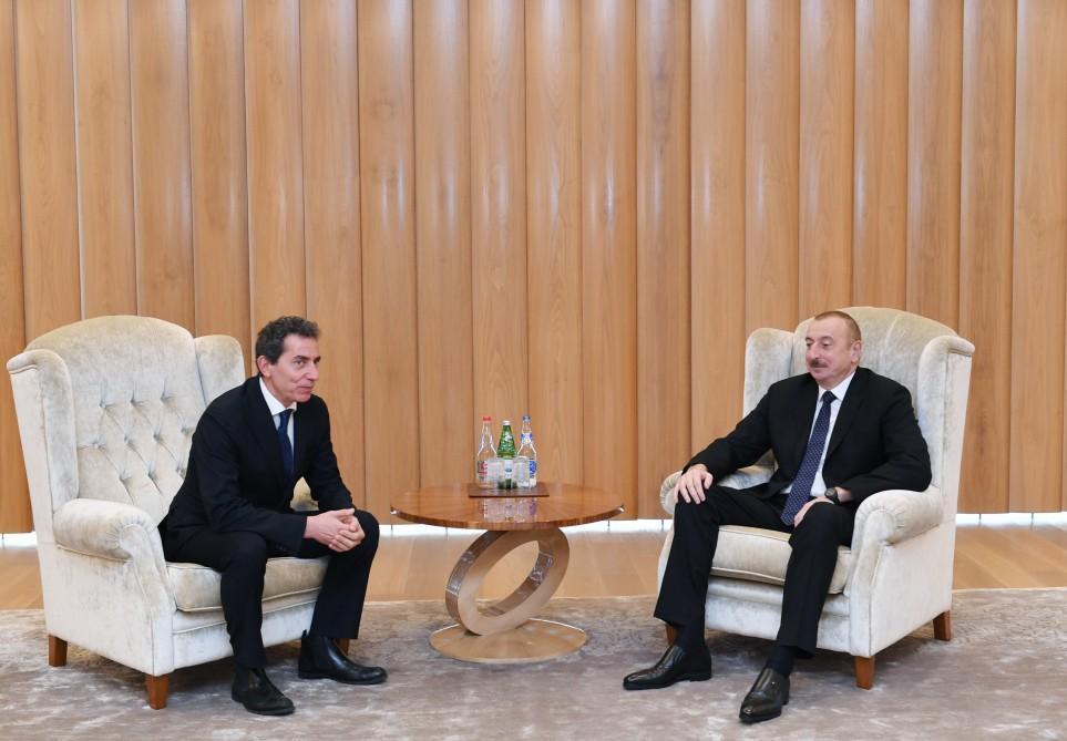 President Aliyev meets Italian deputy minister for economic development [UPDATE]