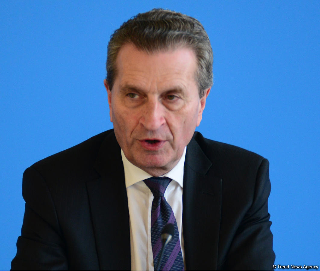 Gunther Oettinger: SGC strategic project for EU