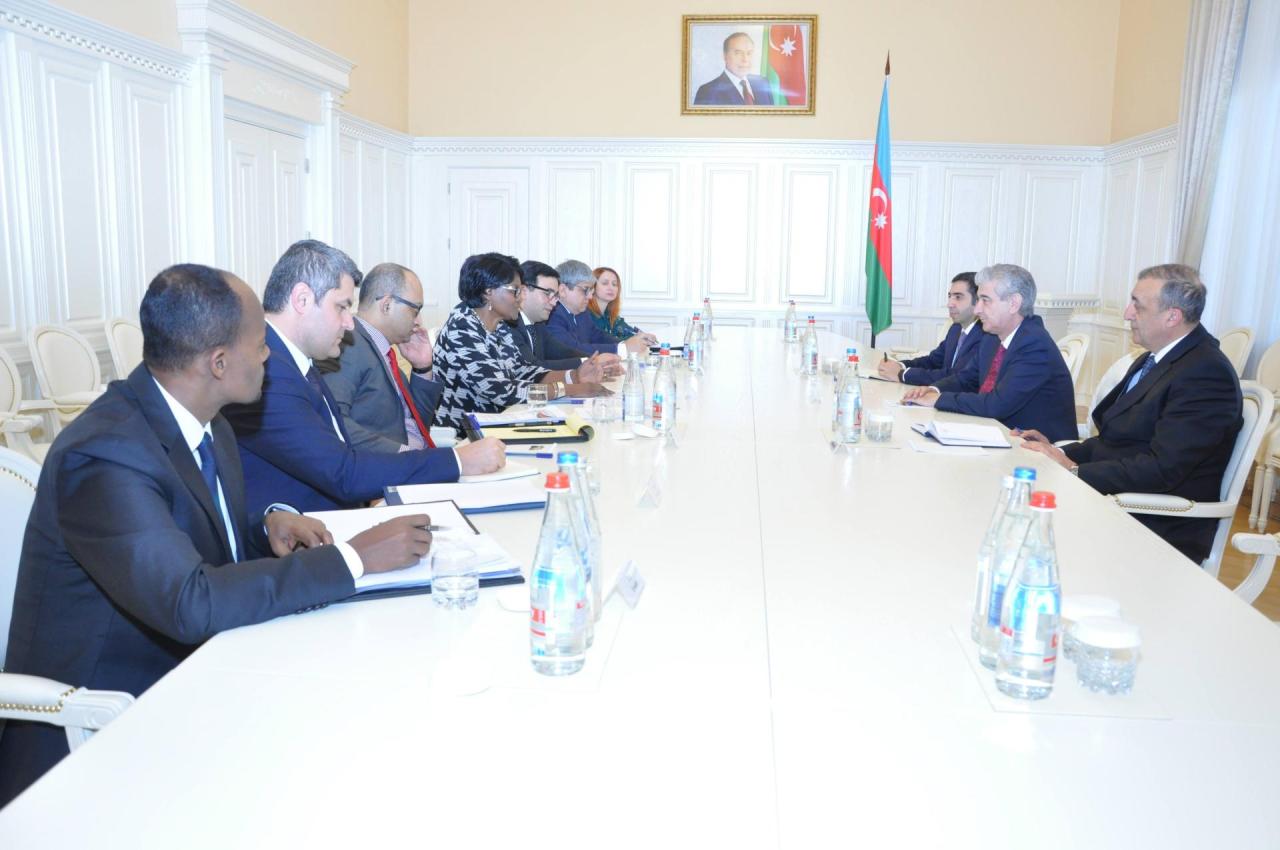 Azerbaijan’s deputy PM meets WB regional director for South Caucasus