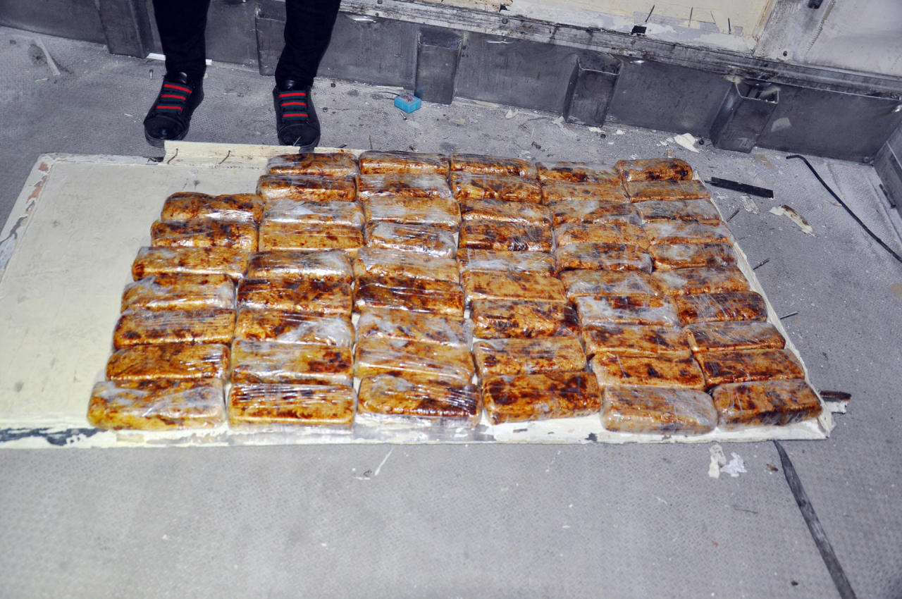 Ukraine citizen caught in Azerbaijan, while smuggling heroin from Iran [PHOTO/VIDEO]