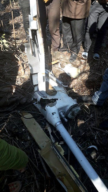 Azerbaijan destroys Armenian UAV [PHOTO]