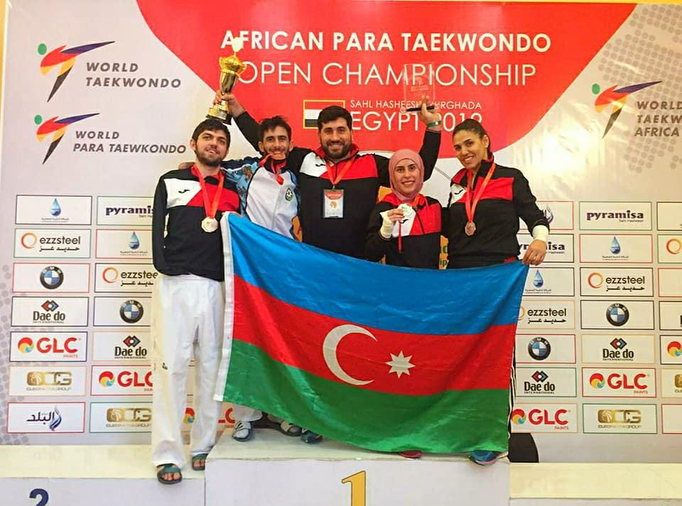 Azerbaijani para-taekwondo fighters grab five medals at Egypt tournament [PHOTO]