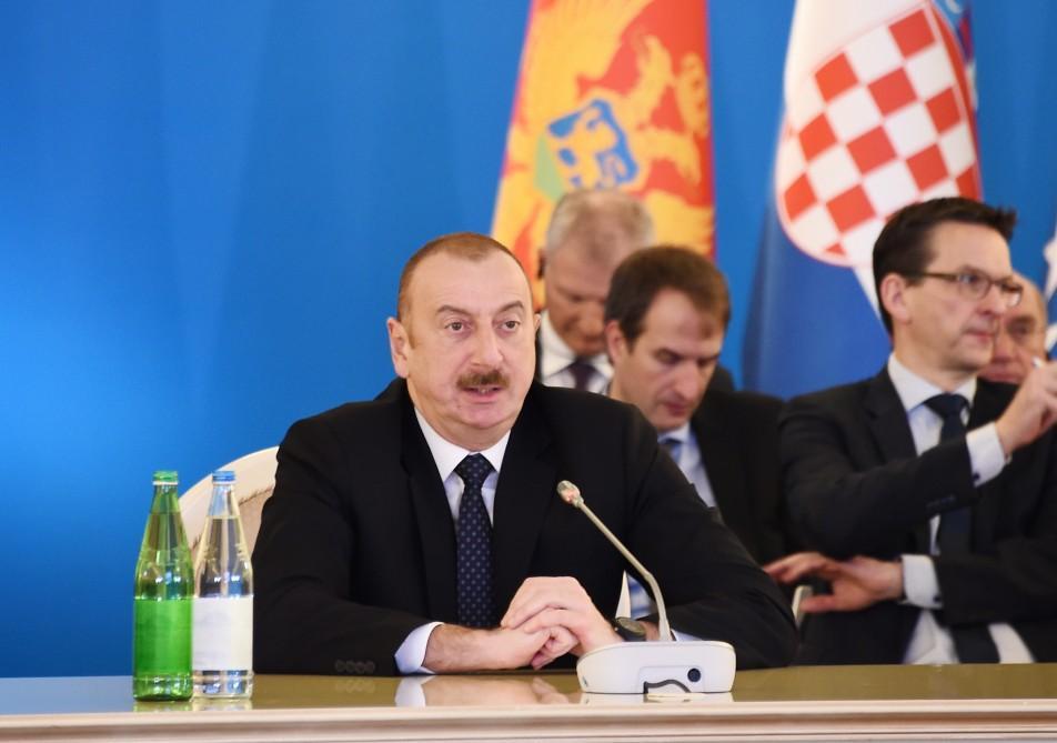 President Aliyev: Azerbaijan managed to invest huge amount of money in infrastructure