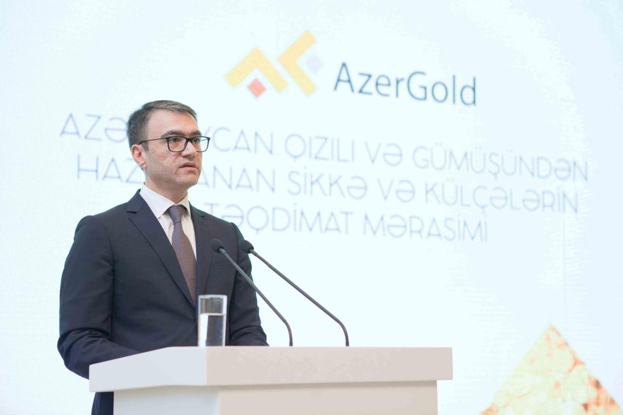Presentation of coins and bars of AzerGold CJSC [PHOTO]