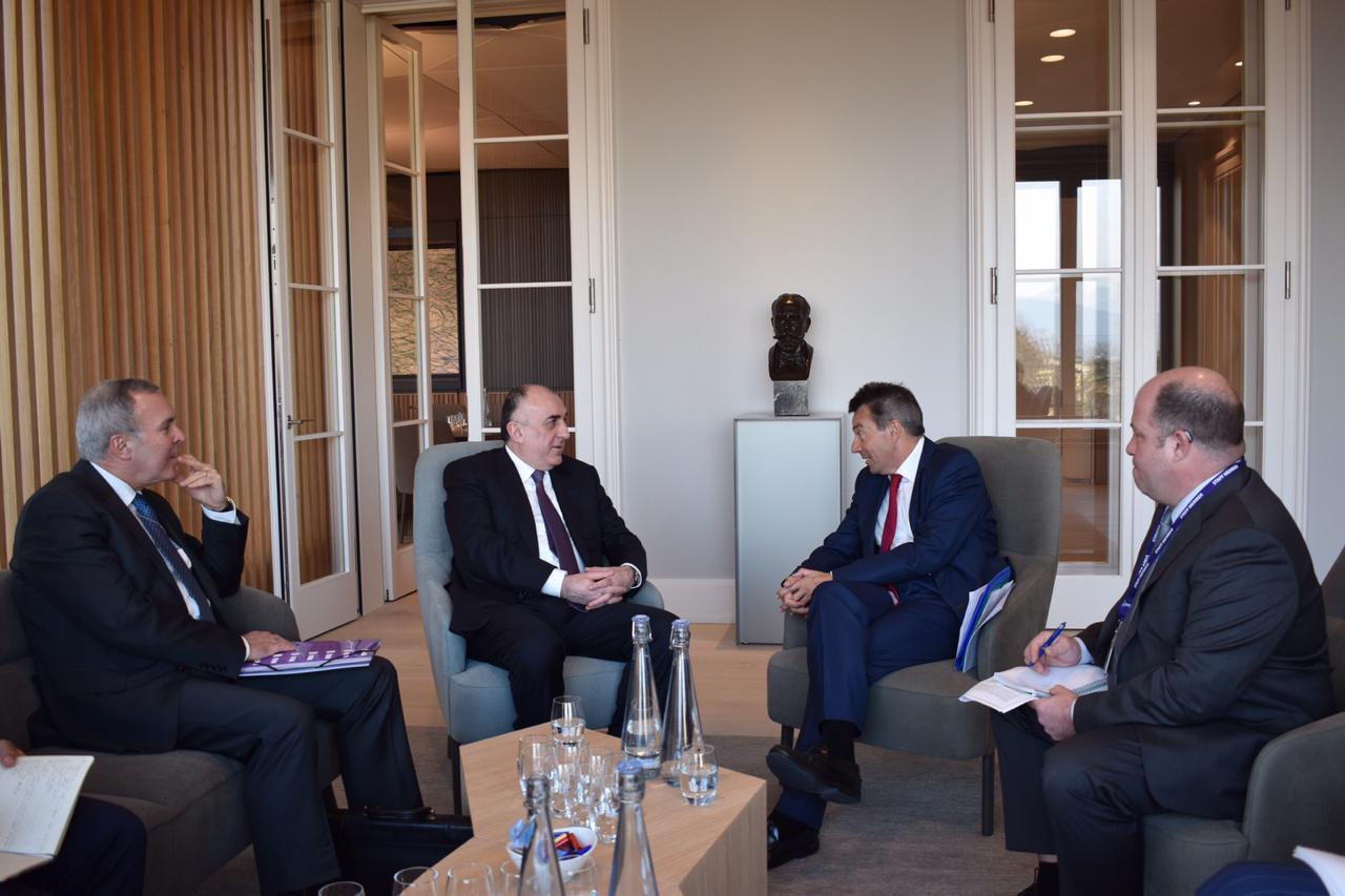Azerbaijani FM meets with President of ICRC [PHOTO]