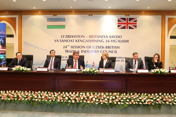 Uzbek-British Council for Trade and Industry held in Tashkent