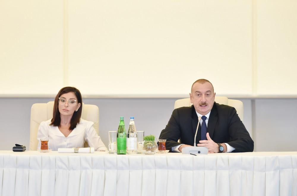 Ilham Aliyev: Cultural workers who have made great contributions, must be supported by state