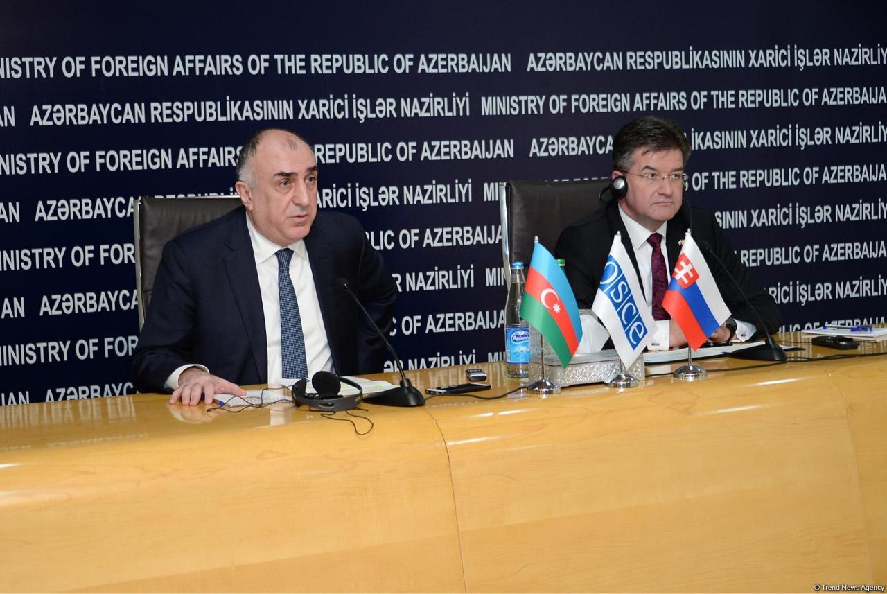 Azerbaijan, OSCE mull Karabakh conflict settlement [PHOTO]