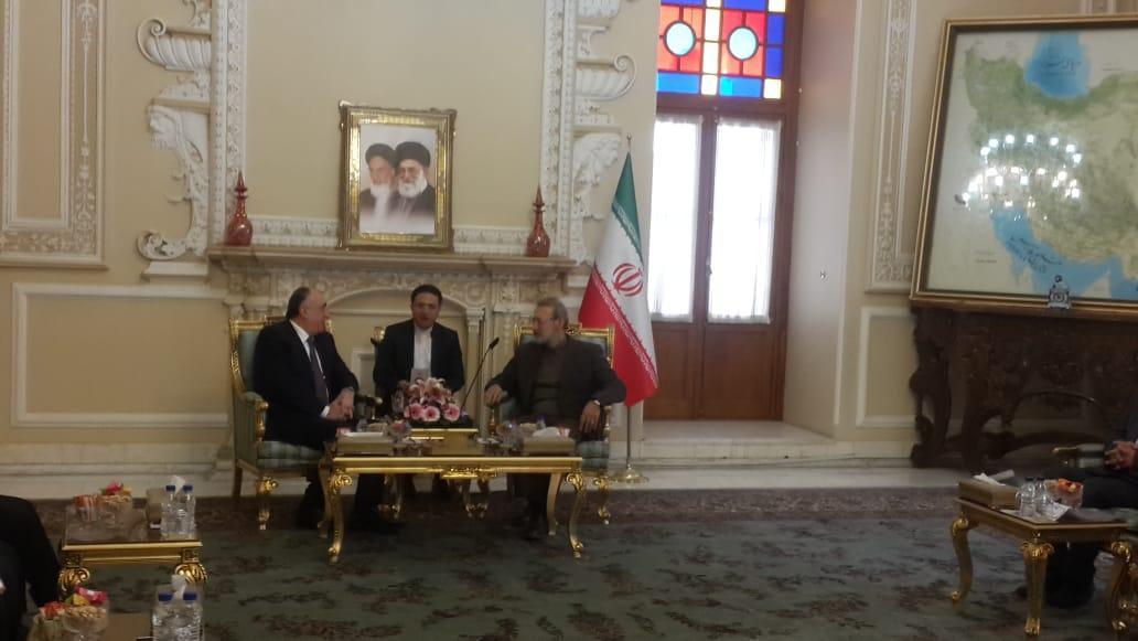 Mammadyarov meets with Chairman of Iranian Parliament