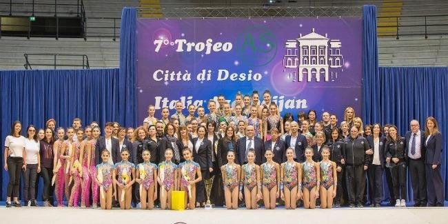 Azerbaijani, Italian rhythmic gymnastics teams take part in friendly competition [PHOTO]