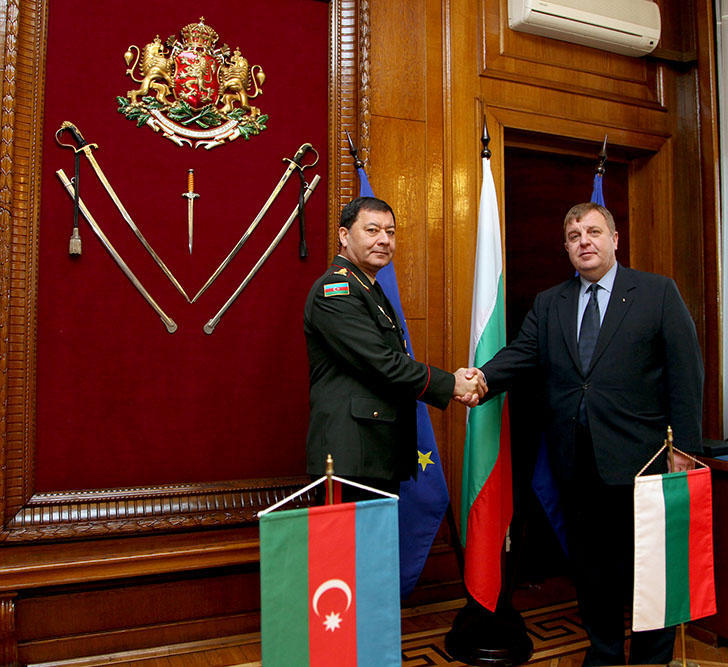 Chief of Azerbaijan's General Staff meets Bulgarian defense minister [PHOTO]
