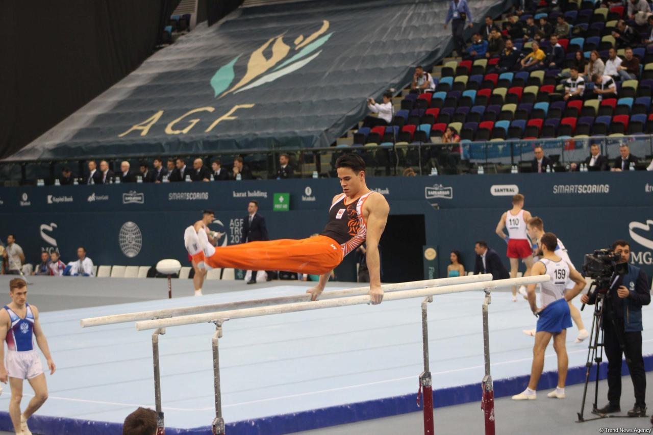 First day of FIG Artistic Gymnastics Individual Apparatus World Cup kicks off in Baku [PHOTO]