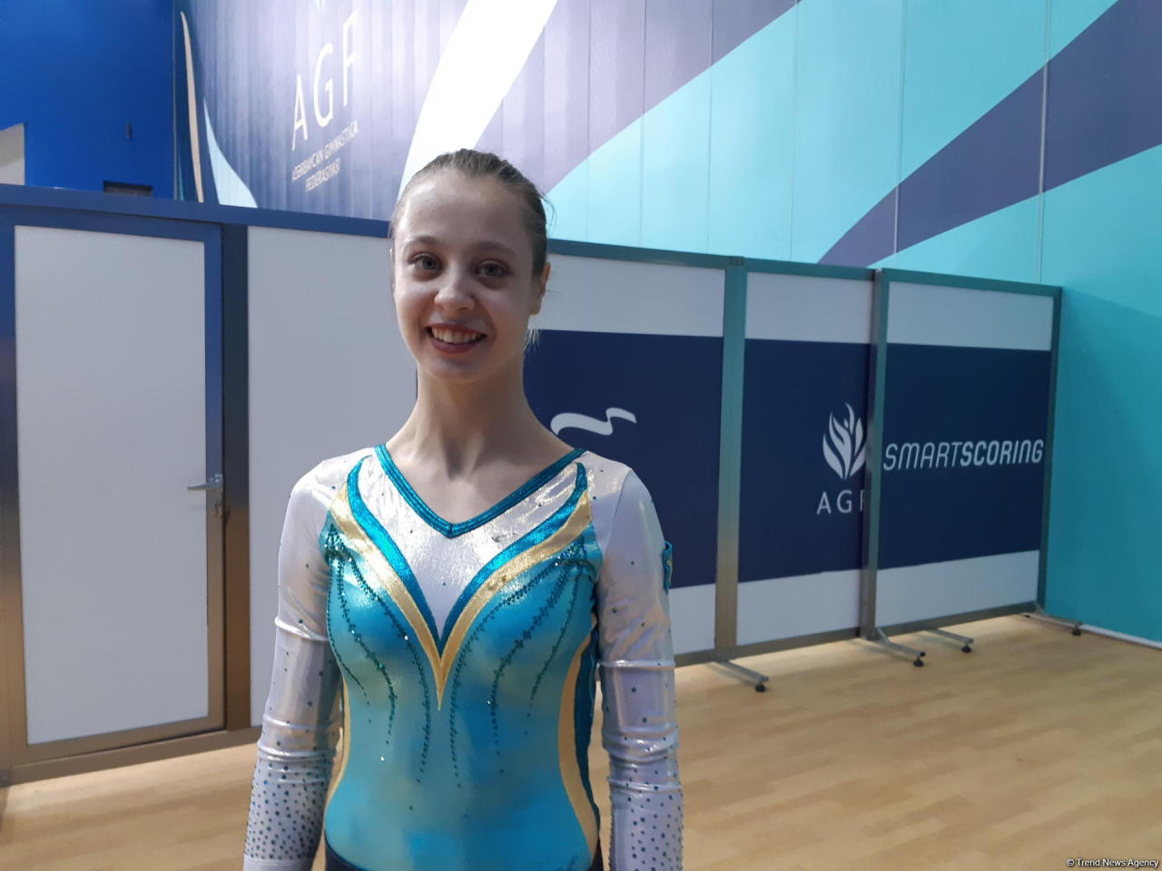 We are greeted very warmly in Baku – Kazakh gymnast