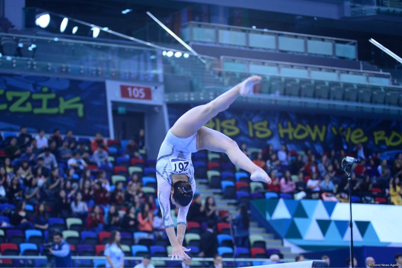 Second day of FIG Artistic Gymnastics Individual Apparatus World Cup kicks off in Baku [PHOTO]