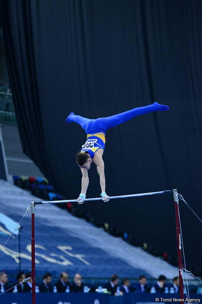 Finalists of FIG artistic gymnastics World Cup in horizontal bar in Baku defined