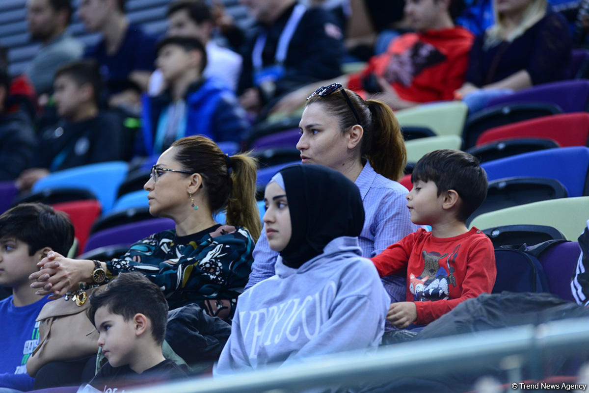 Winners of FIG Artistic Gymnastics World Cup in Baku in uneven bars announced