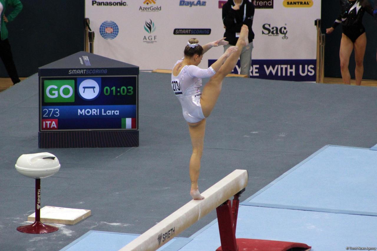 Last day of FIG Artistic Gymnastics World Cup kicks off in Baku [PHOTO]