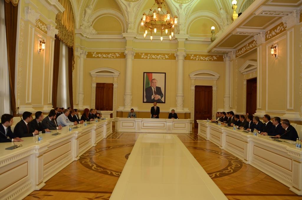 Baku Executive Power signs memorandum of cooperation with Russia’s Derbent and Magas [PHOTO] - Gallery Image