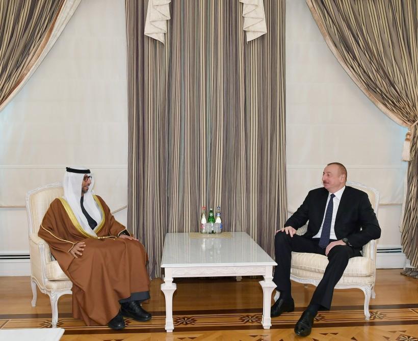 President Aliyev receives UAE minister of energy and industry [UPDATE]