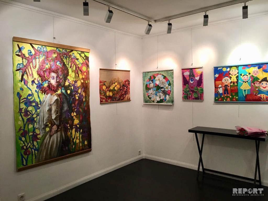 Azerbaijani artists showcase their works in Paris [PHOTO]