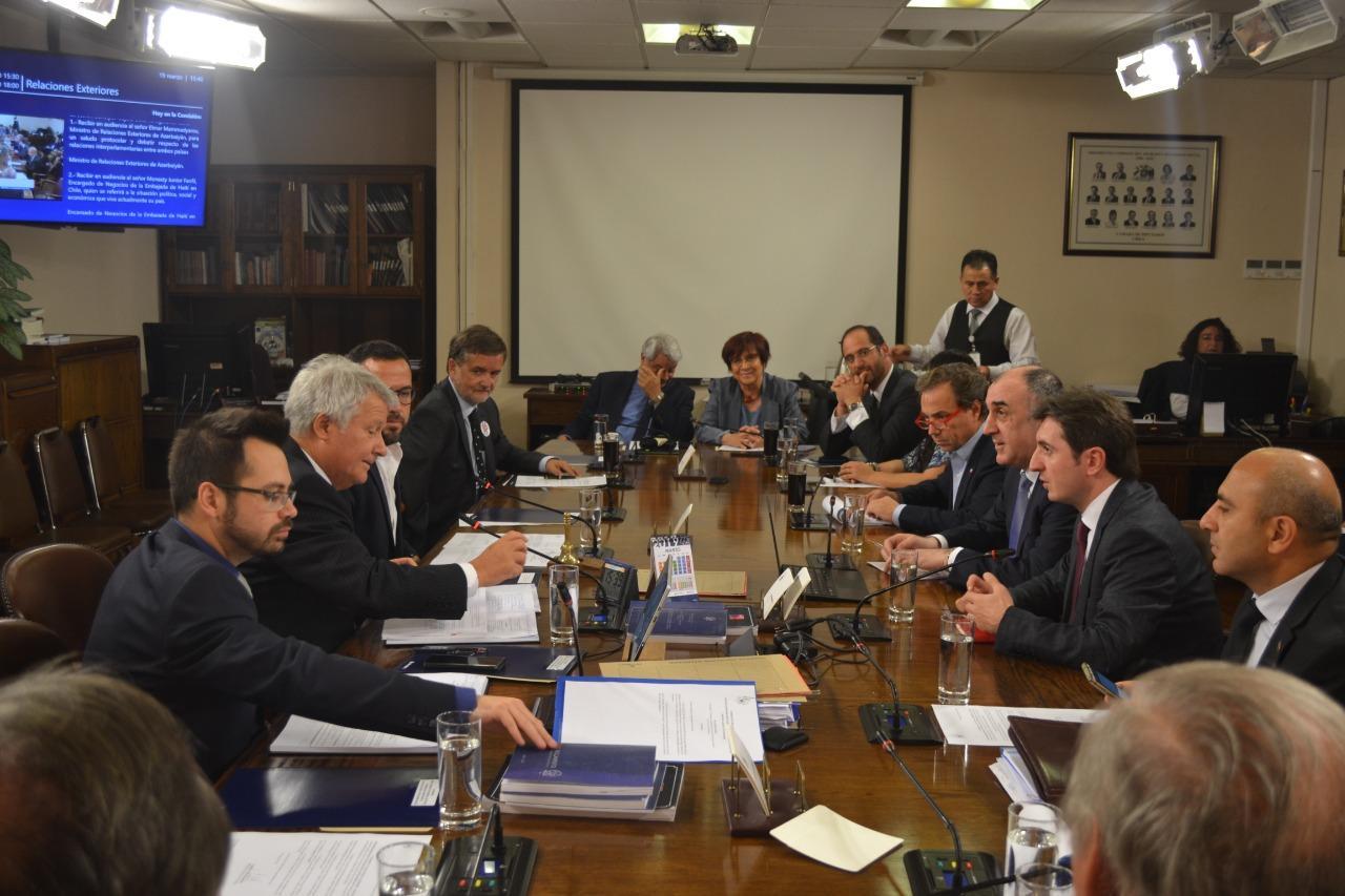 Elmar Mammadyarov holds several meetings in Chile [PHOTO]