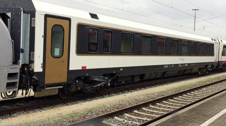 Passenger train purchased for BTK delivered to Turkey
