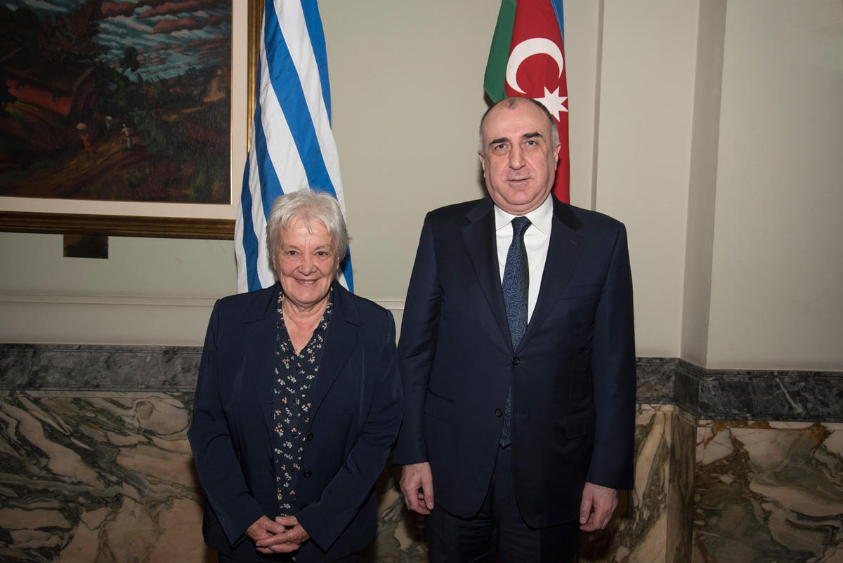 Mammadyarov holds meetings at Uruguayan Parliament [PHOTO]