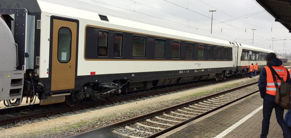 First passenger train arrives in Georgia by Baku-Tbilisi-Kars railway