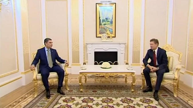 Gazprom CEO visits Turkmenistan