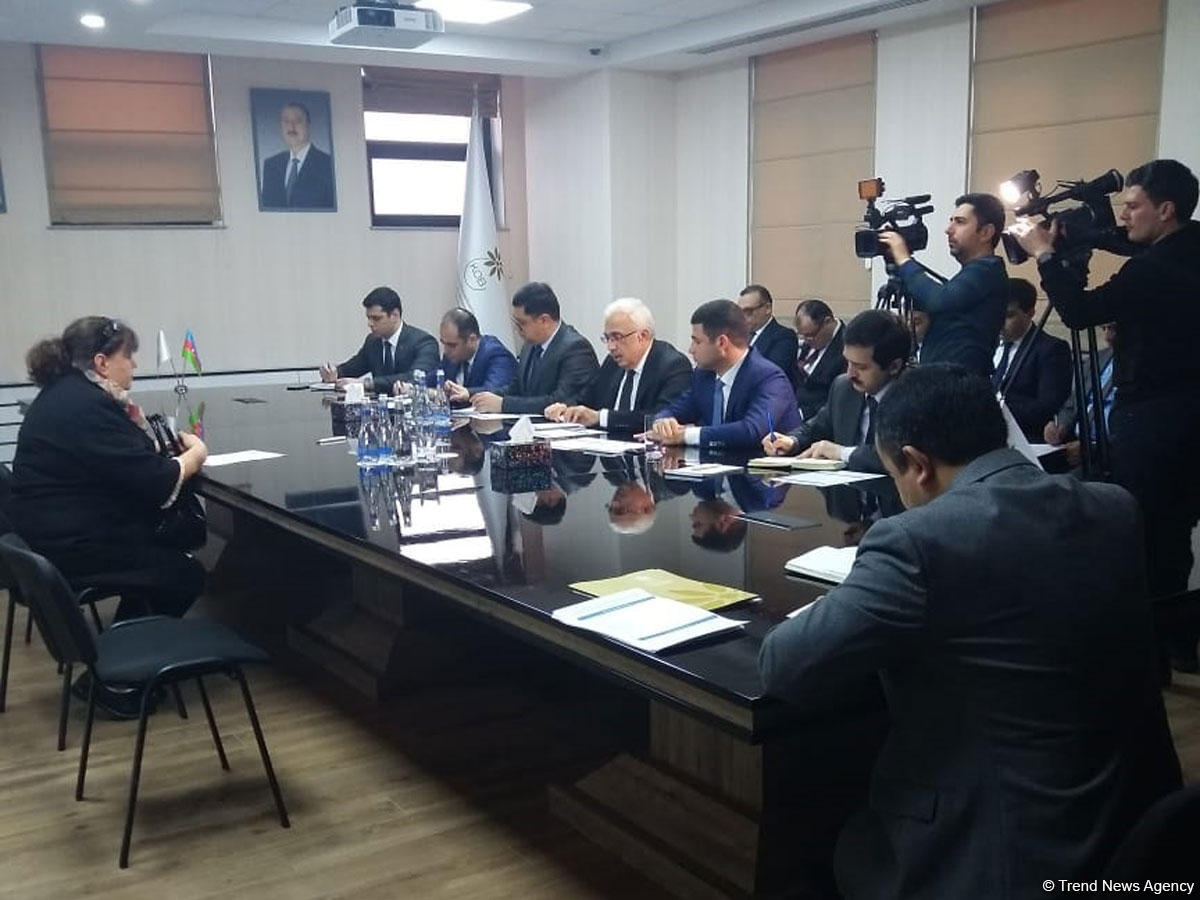 Azerbaijani ministry meets businessmen who suffered from fire in Diglas shopping center [PHOTO]