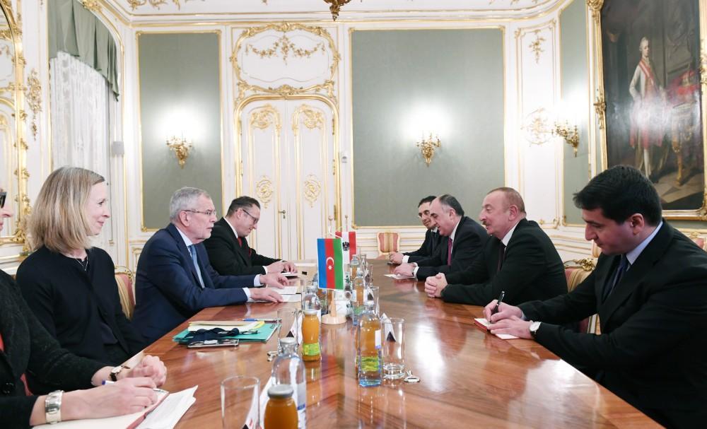 President Ilham Aliyev meets with Austrian Federal President Alexander Van der Bellen [PHOTO]