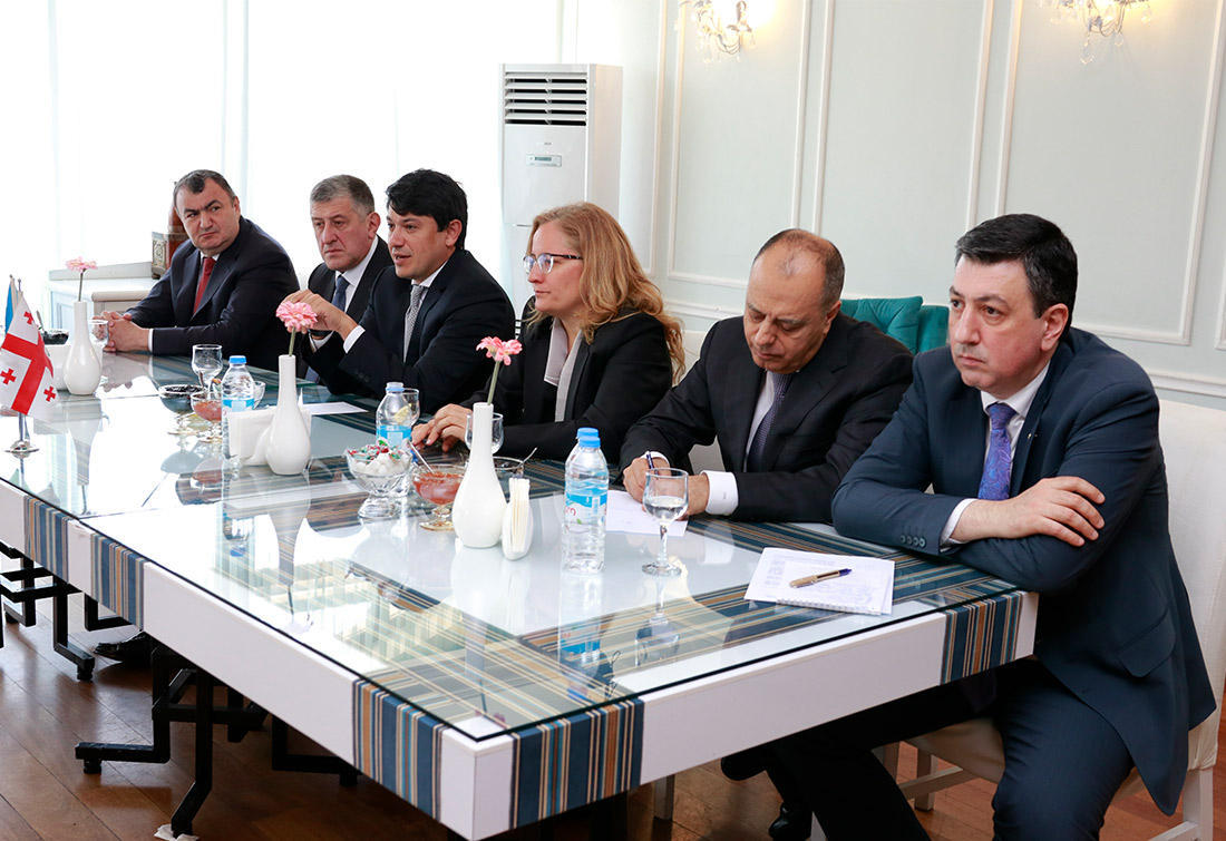 Head of Azerbaijan’s state committee meets PM, vice-speaker of Georgia [PHOTO]