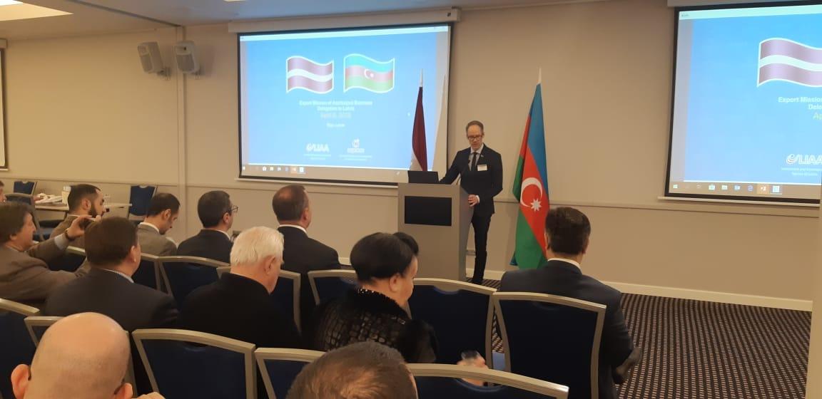 Azerbaijan's export mission is in Riga