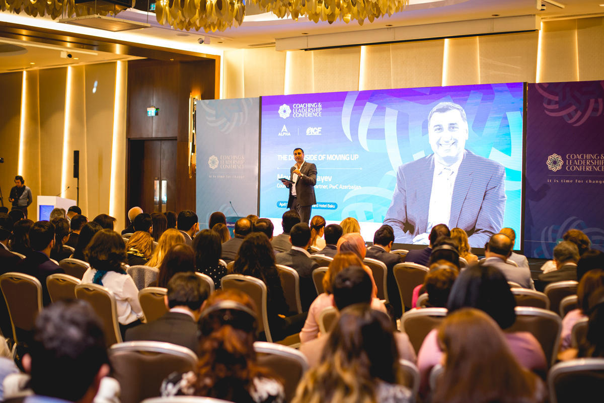 PwC Azerbaijan's Country Managing Partner presented at inaugural Coaching and Leadership Conference in Baku [PHOTO]