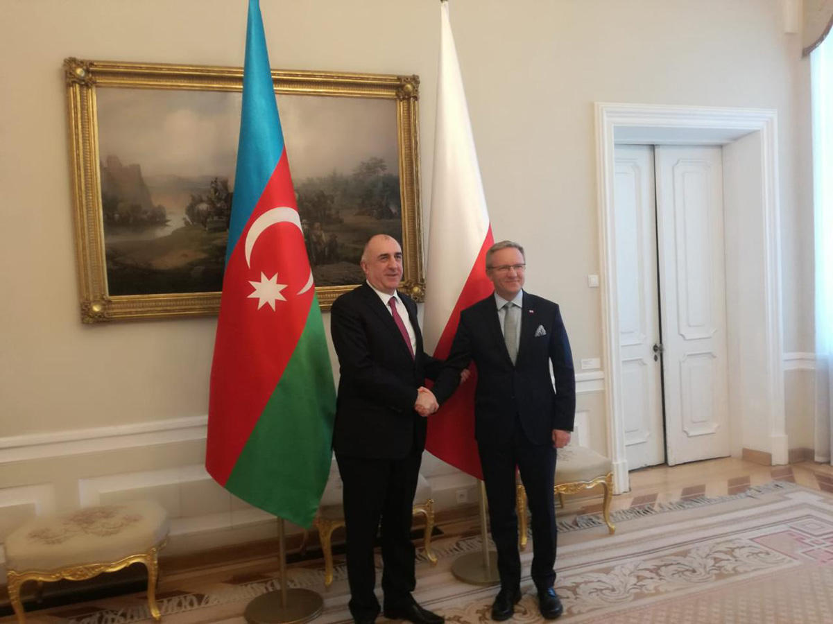 Mammadyarov meets with Secretary of State of Poland [PHOTO]